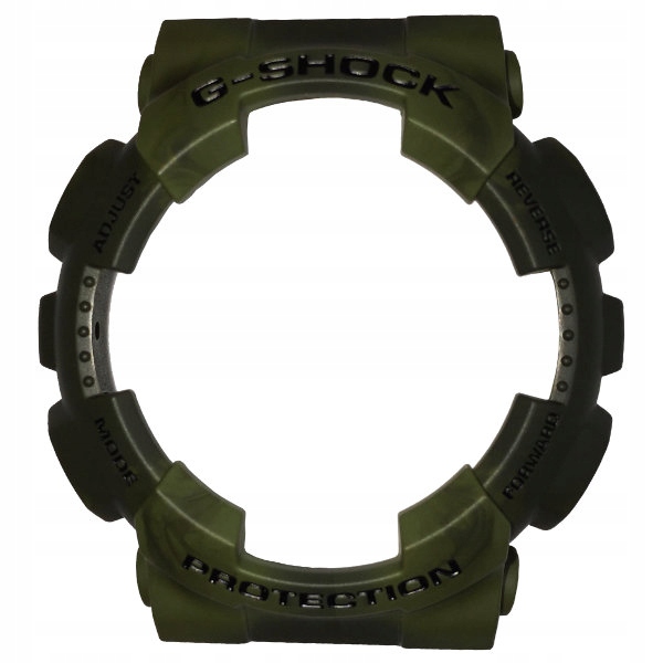 Zielony bezel do G-Shocka GA-100 GA-110 Matowy