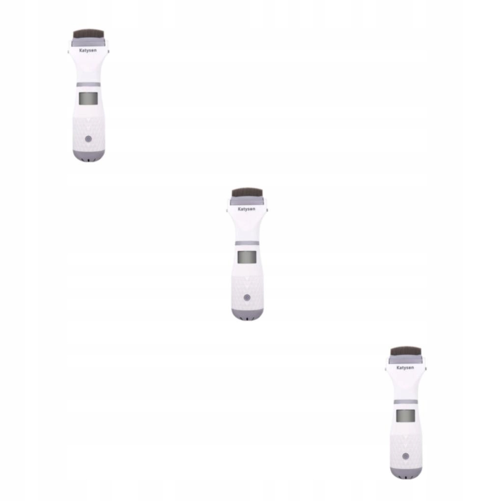 1/2/3/5 Biały, elektryczny grzebień na wszy dla zwierząt domowych