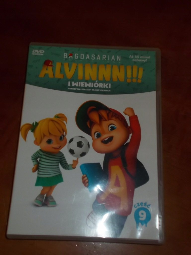 ALVINNN!!! I WIEWIÓRKI CZĘŚĆ 9 FILM DVD