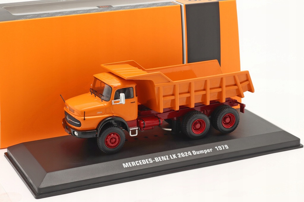 IXO MERCEDES-BENZ LAK 2624 1979 Wywrotka 1:43 - 11375818127 - oficjalne archiwum Allegro IXO MERCEDES-BENZ LAK 2624 1979 Wywrotka 1:43 - 11375818127 - oficjalne archiwum Allegro