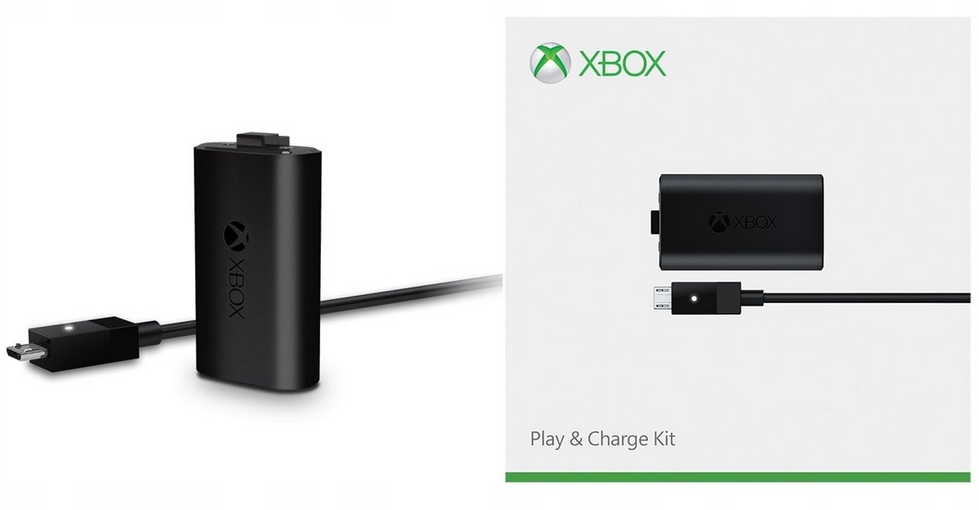 Microsoft Xbox One PLAY & CHARGE Kabel + Aku