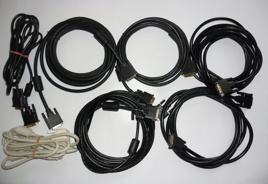 7 x Kabel DVI DVI 3 x 5m 4 x 3m