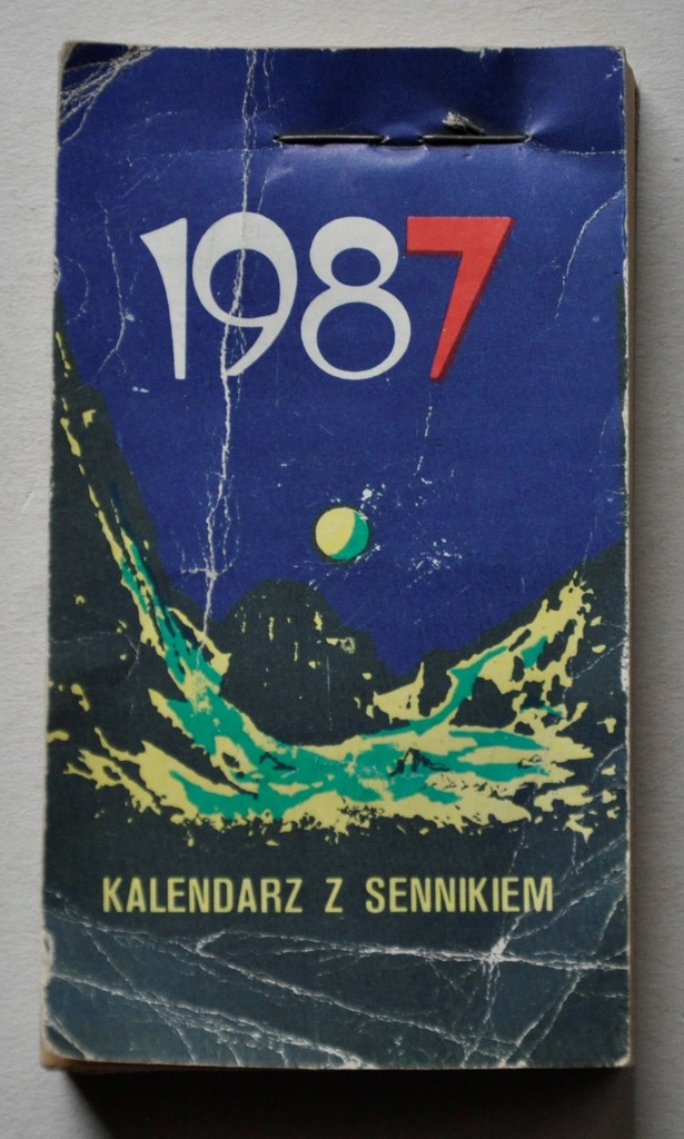 KALENDARZ LISTKOWY 1987 R. KOMPLETNY