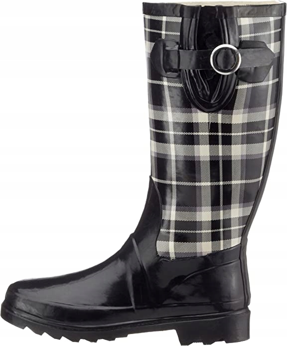 BECK KALOSZE DAMSKIE W KRATKĘ WSUWANE 40 1Ż6O