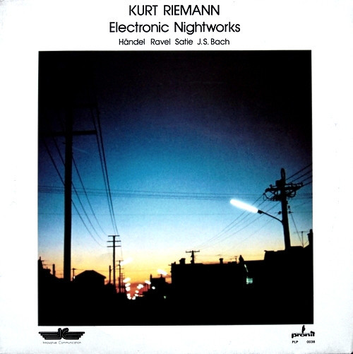 Kurt Riemann ‎– Electronic Nightworks - Bolero