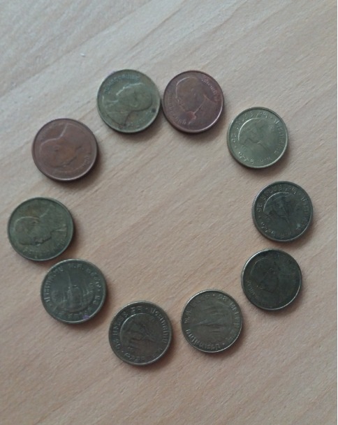 25 satangów Tajlandia (10 monet)
