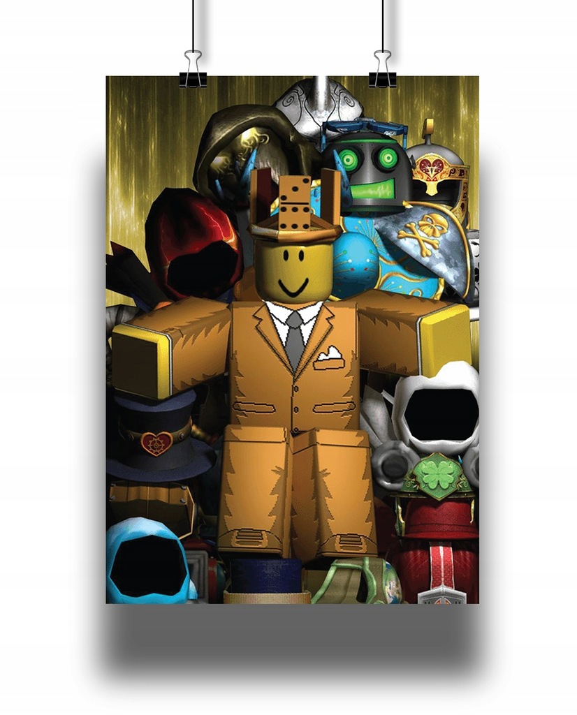 Plakat A1 grafika wzór ROBLOX