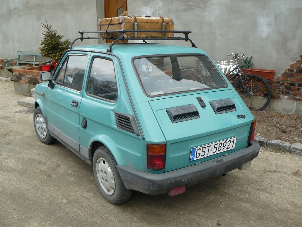 POLSKI FIAT 126p. 650e DO JAZDY OC I PRZEGLĄD