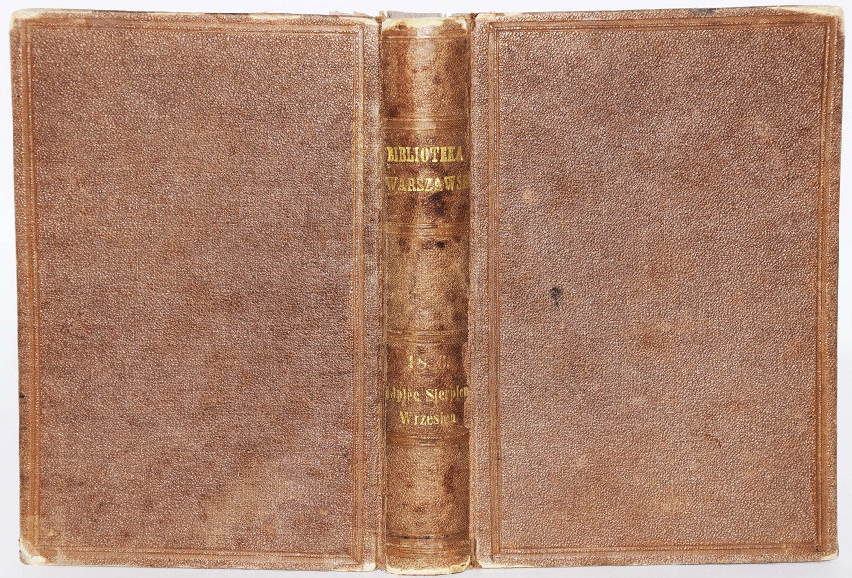 BIBLIOTEKA WARSZAWSKA T.3 1856 Szlachta pruska