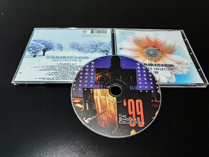 Rammstein Singles Collection 99 Rar Oficjalne Archiwum Allegro