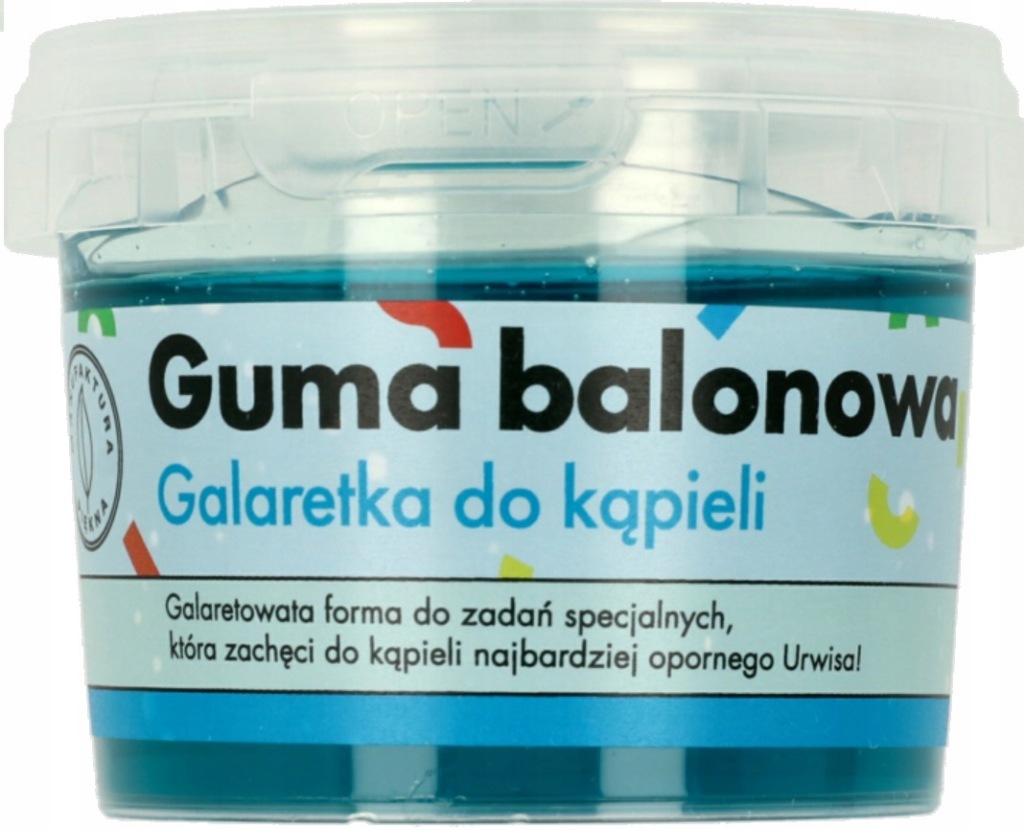 MANUFAKTURA PIĘKNA Guma Balonowa galaretka do kąpieli 100 g