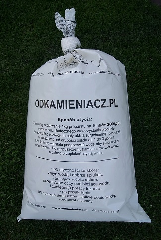 Odkamieniacz 25kg ! Dostawa 0,oo zł PRODUCENT