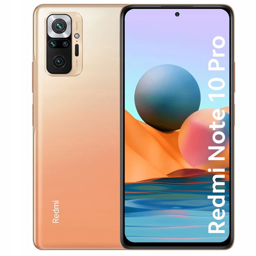 Smartfon Xiaomi Redmi Note 10 Pro 6/128 GB brązowy - 12314272007 ...