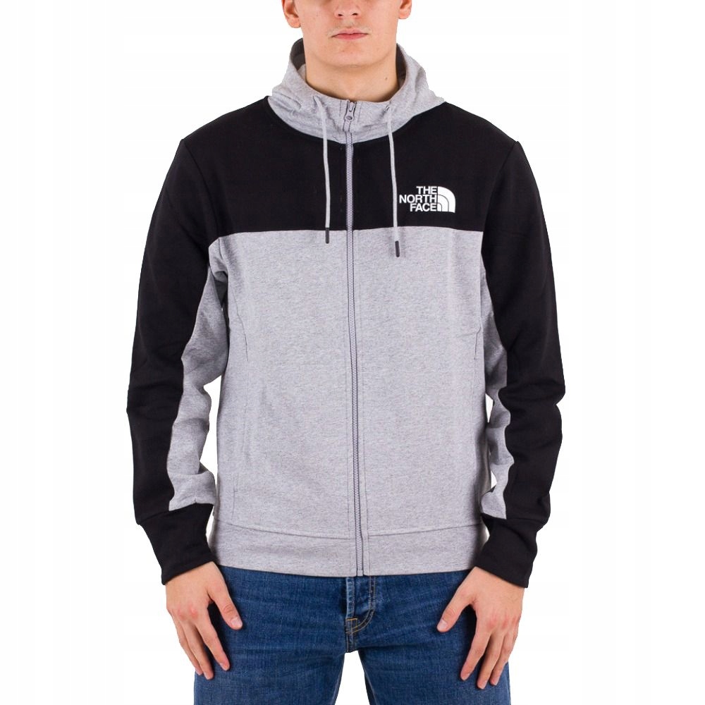 THE NORTH FACE MĘŻCZYZN SZARY BLUZY M INT