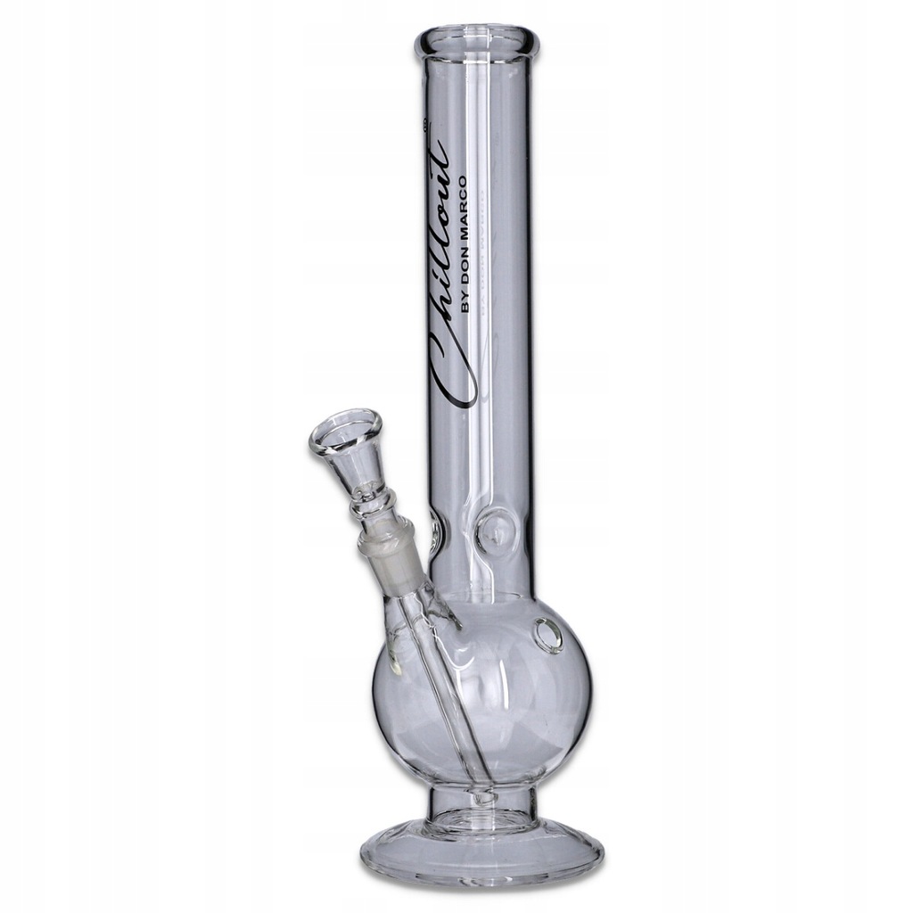 BONGO SZKLANE LODOWE FAJKA WODNA 30cm CHILLOUT + gratis sitka