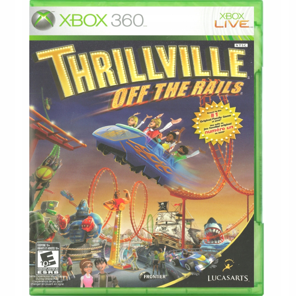 XBOX 360 THRILLVILLE: OFF THE RAILS