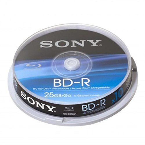 615G27 Sony Blu-Ray 10 szt płyta 25GB 6x