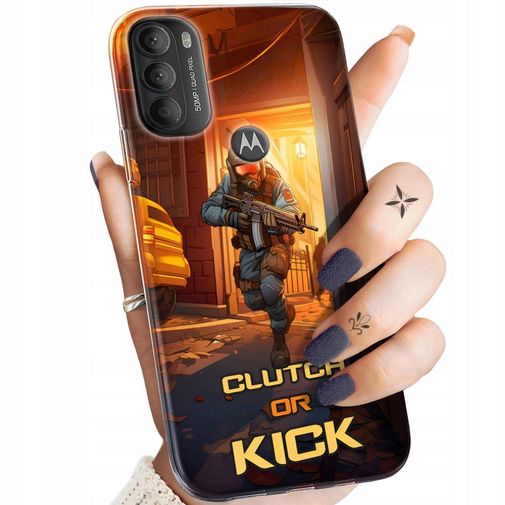 ETUI DO MOTOROLA MOTO G71 5G WZORY CS GO COUNTER-STRIKE OBUDOWA POKROWIEC