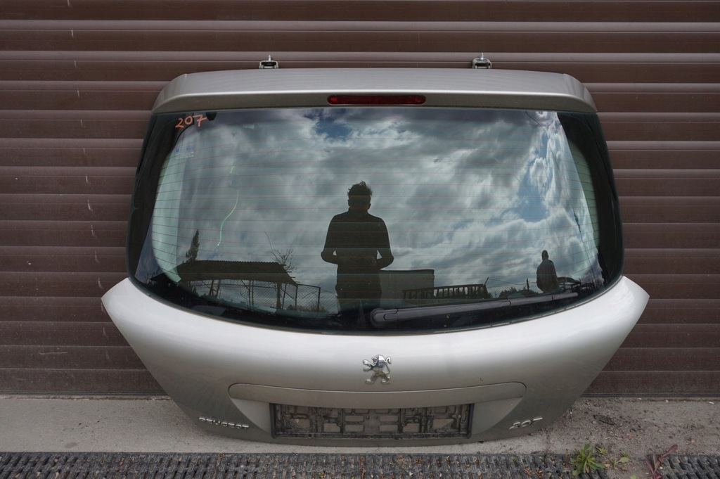 KLAPA BAGAŻNIKA TYLNA PEUGEOT 207 EPS - 12171637693 - oficjalne ...