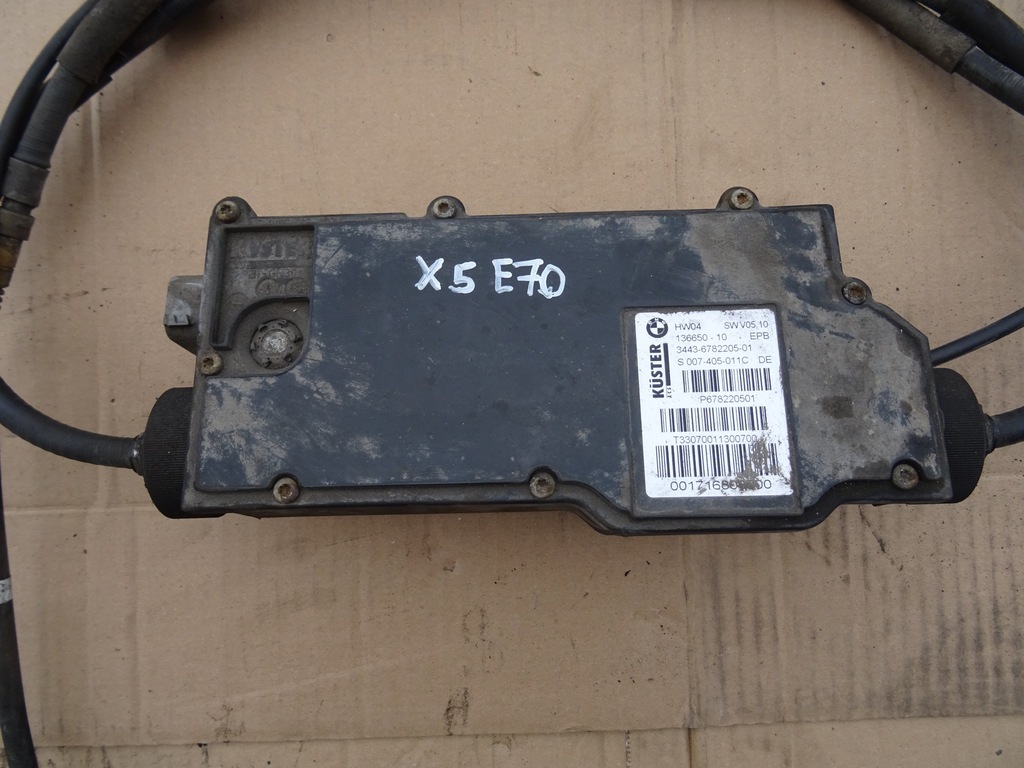 BMW X5 E70 MECHANIZM HAMULCA RĘCZNEGO 6782205 7341641651