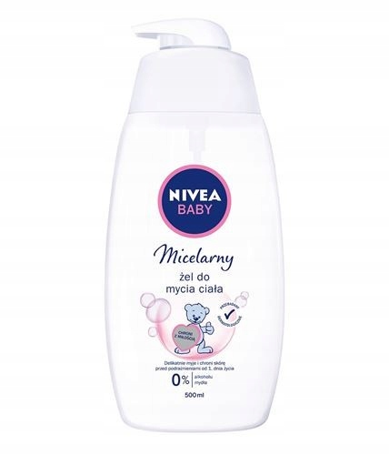 Nivea Baby Żel do mycia ciała micelarny 500ml