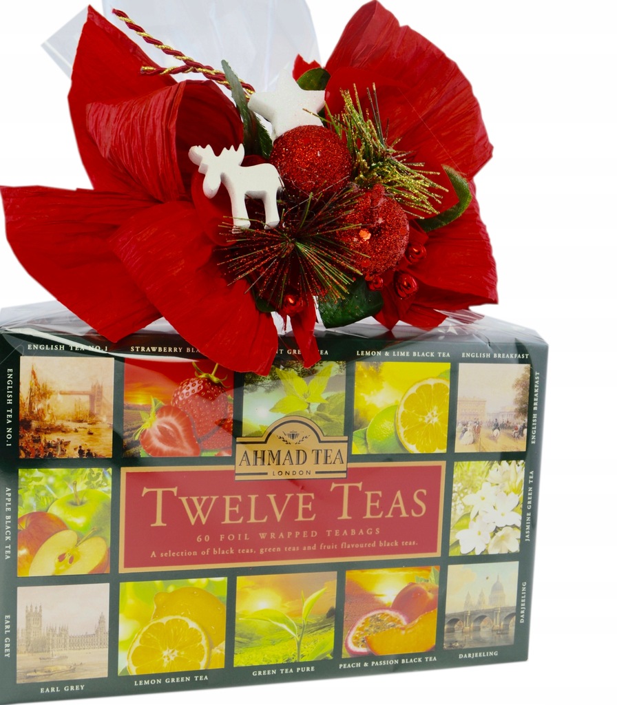 Herbata Ahmad Tea Twelve Teas 12 smaków Prezent