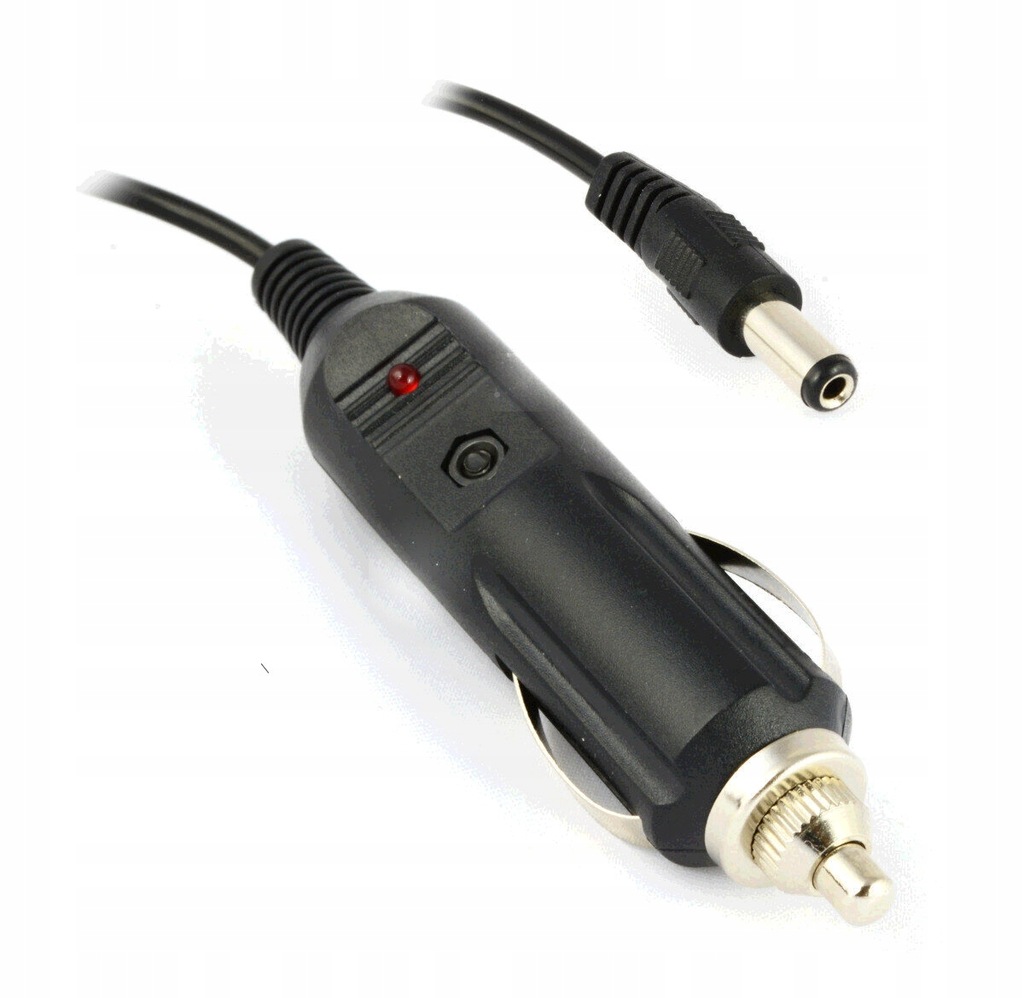 Adapter samochodowy kabel DC 12V do ładowarek