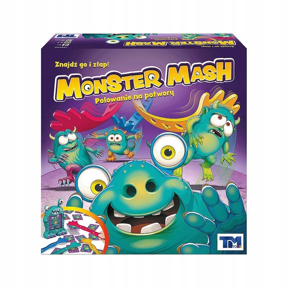Gra zręcznościowa Monster Mash Polowanie na potwory TM Toys uszko opak
