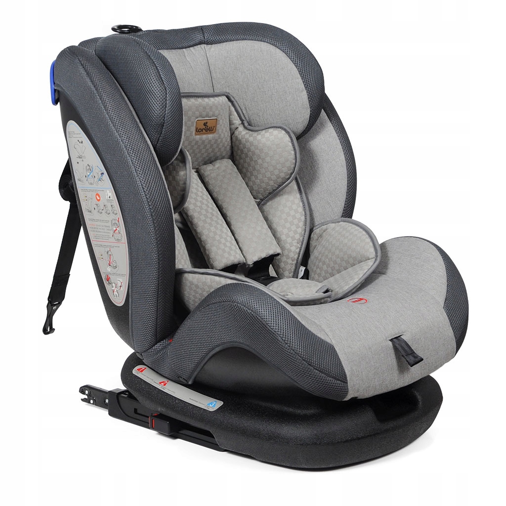 Fotelik Lorelli Rialto 0-36kg ISOFIX odwracany 7634787523