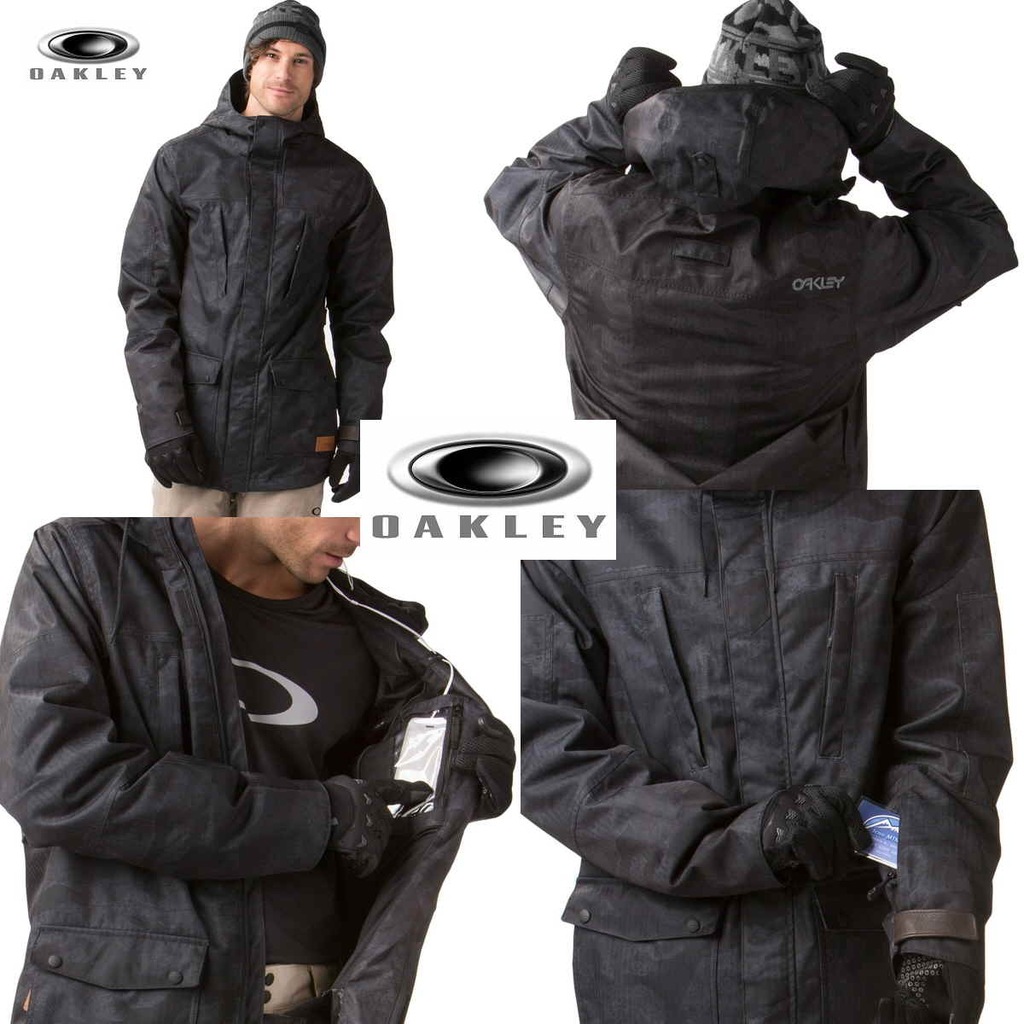 oakley funitel biozone shell snowboard jacket