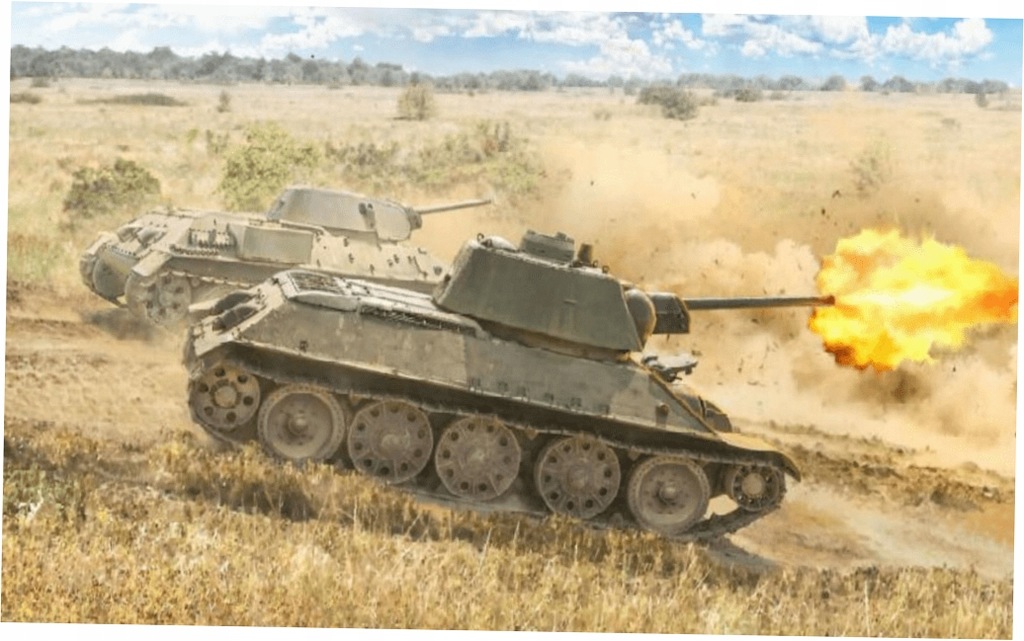 Model do sklejania T-34/76 Model 1943 (wersja PL)