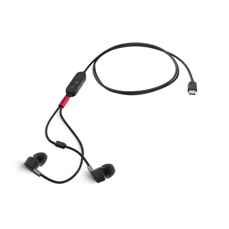 Lenovo 4XD1C99220 słuchawki/zestaw słuchawkowy Przewodowa Douszny Muzy...