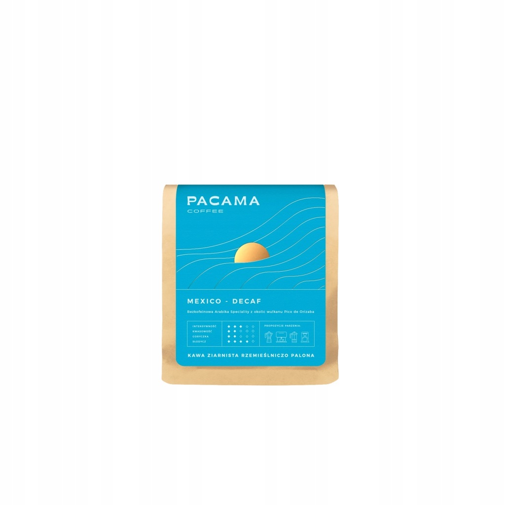 Kawa ziarnista bezkofeinowa Pacama Coffee 250 g