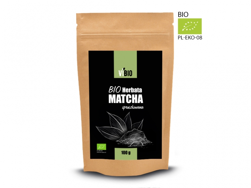 BIO Herbata Matcha proszek green luksusowa 100g