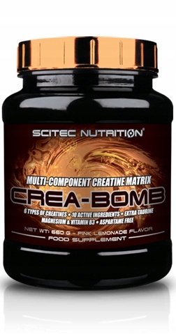 SCITEC CREABOMB 660g RÓŻOWA LEMONIADA