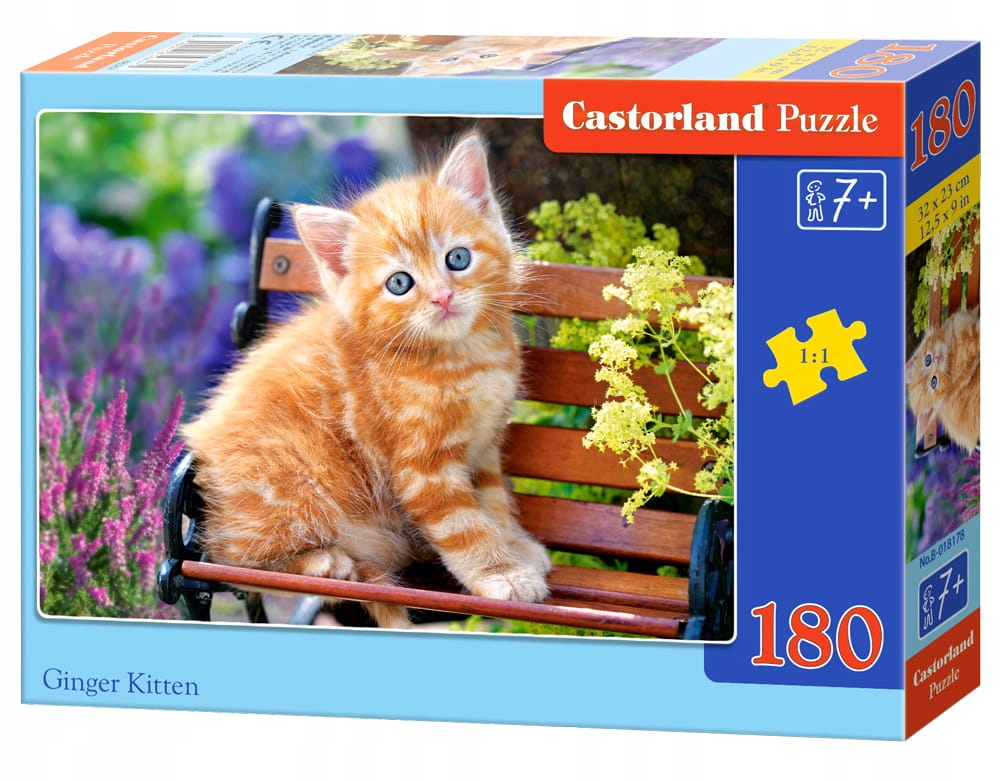 Puzzle 180 Ginger Kitten