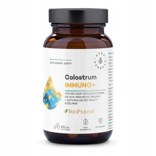 Colostrum Immuno + BioPerine, 60kaps.
