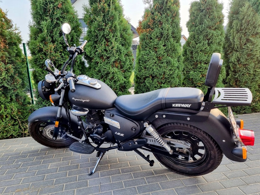 OPARCIE SISSY BAR BAGAŻNIK Keeway Superlight 125 11234592819