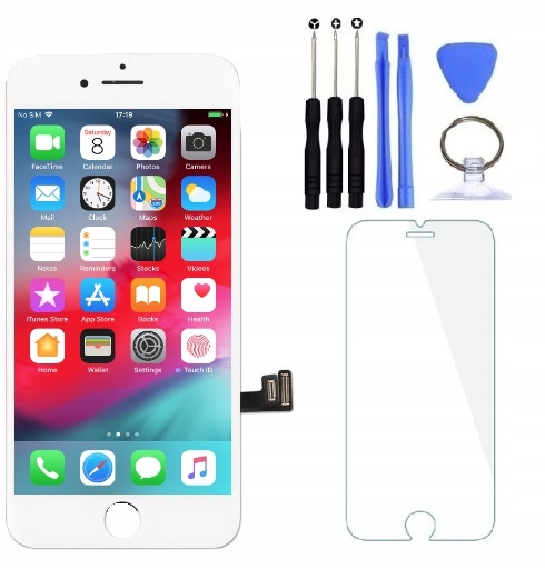 Wyświetlacz Ekran LCD Dotyk Ramka iPhone 7 Biały