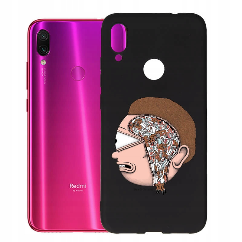 Czarne Etui Mat Xiaomi Redmi Note 7 Rick I Morty 8351297289 Oficjalne Archiwum Allegro