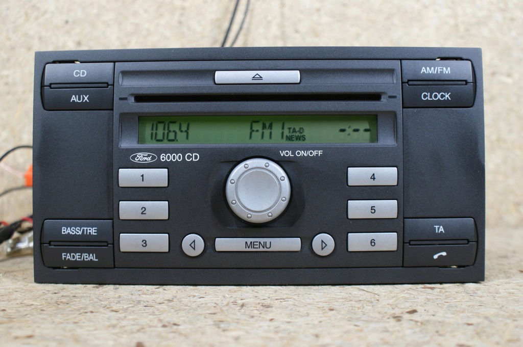 Radio 6000CD FORD Focus MK2 CMAX + KOD 8752943078