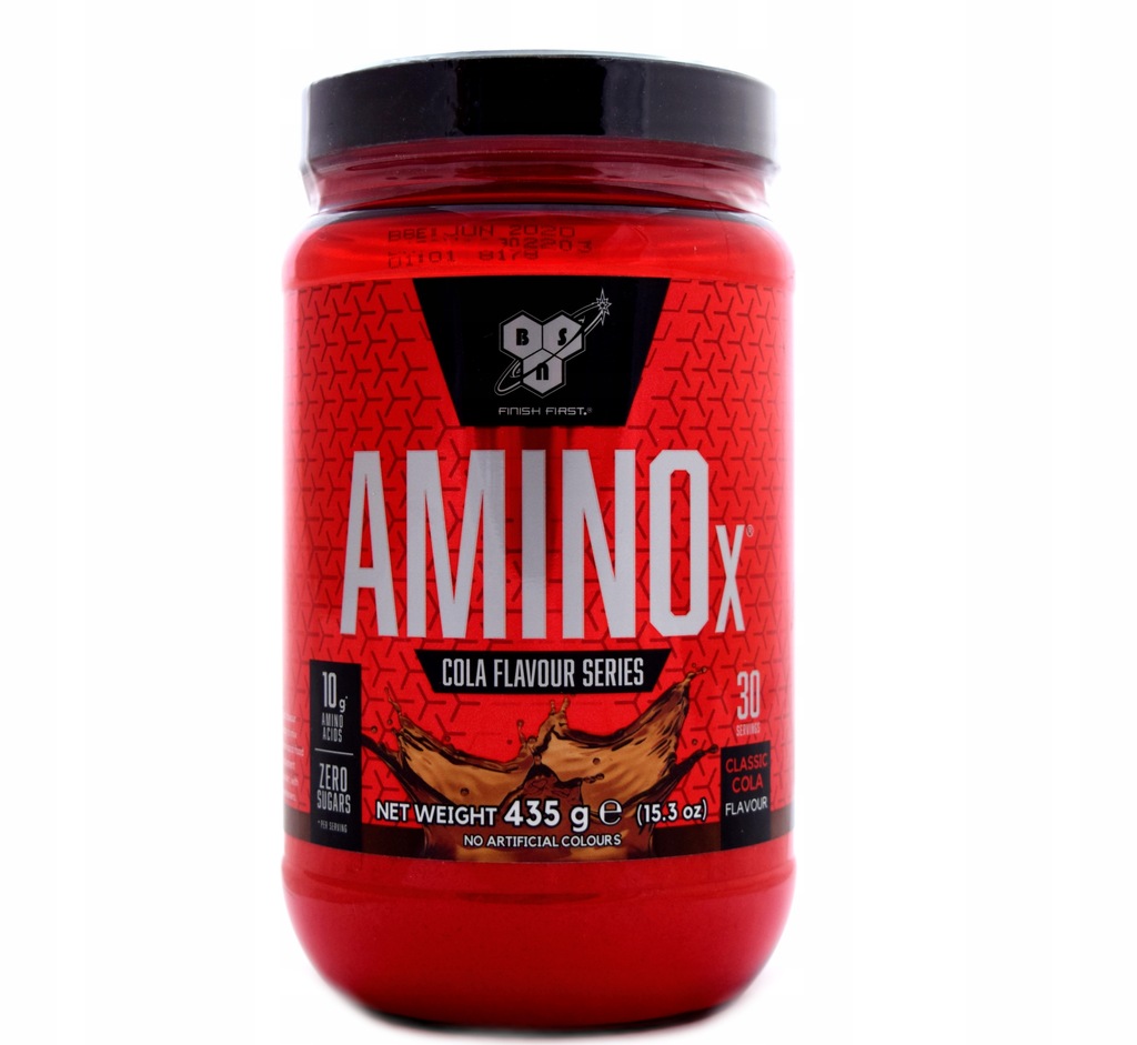 BSN Amino X 435g BCAA RECOVERY ALANINA AMINOKWASY