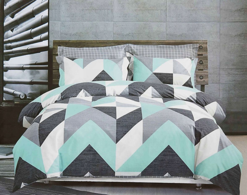 KOMPLET POŚCIELI EGO DOM  045 160x200 3 CZ - 10891171245 - oficjalne  archiwum Allegro