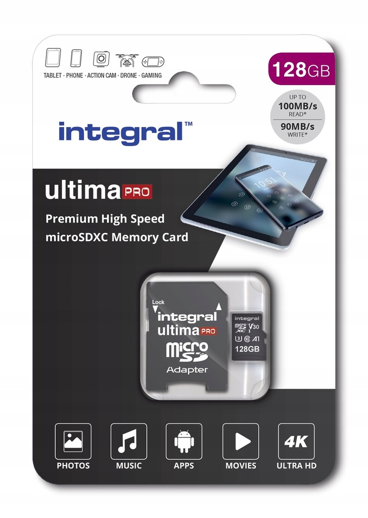 Integral Premium High Speed microSDXC - Karta pami