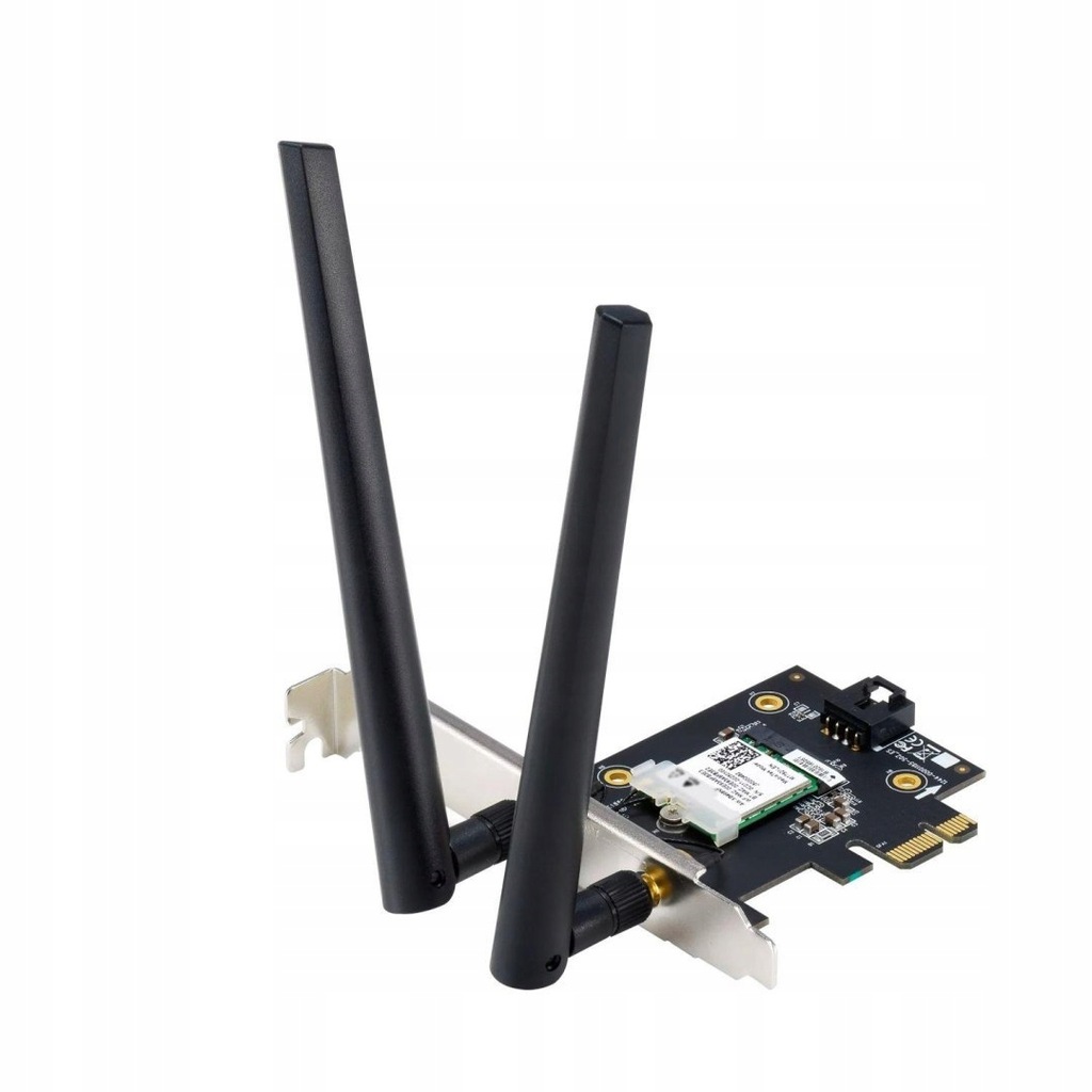 Karta sieciowa Asus PCE-AXE5400 PCI-E WiFi 6E (802.11ax), Bluetooth 5.2, WP