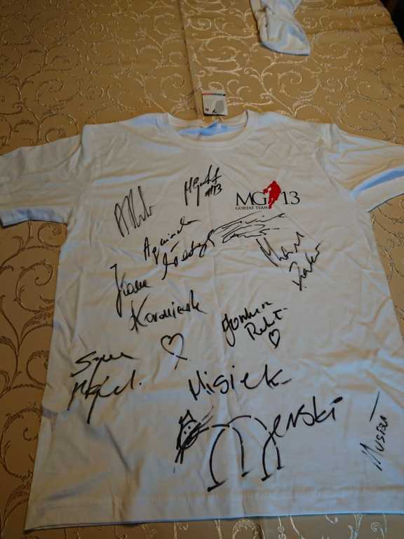 Koszulka Gortat Team 2019 z autografami