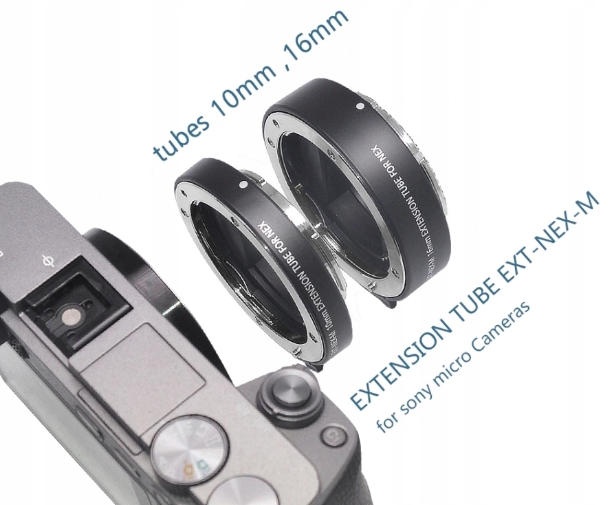 Купить Переходные кольца Macro AF Контакты SONY E NEX: отзывы, фото, характеристики в интерне-магазине Aredi.ru