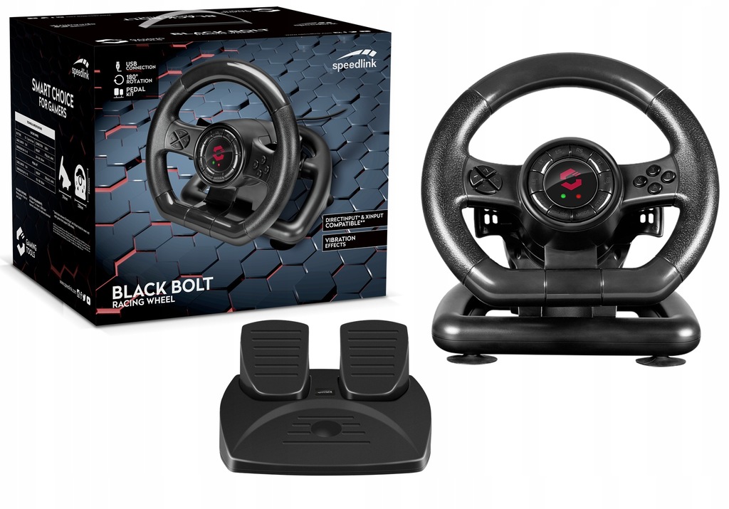 Купить Компьютер Speedlink BLACK BOLT Racing Wheel: отзывы, фото, характеристики в интерне-магазине Aredi.ru