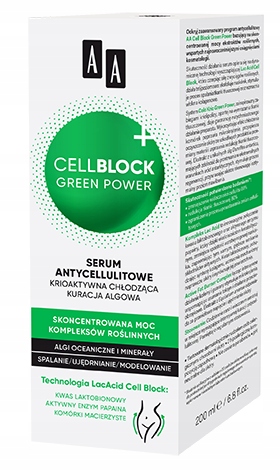 AA Cell Block Green Power Serum Antycelluitowe