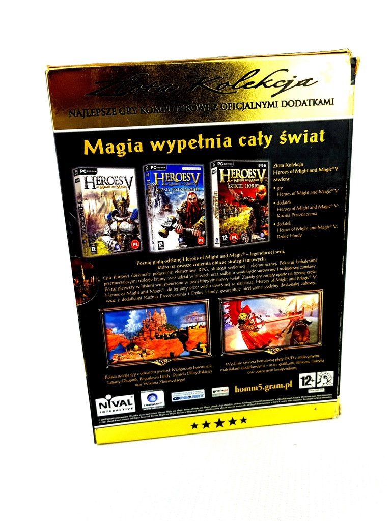 Купить HEROES OF MIGHT AND MAGIC V 5 ПОЛНОСТЬЮ + ДОПОЛНЕНИЯ PL: отзывы ...